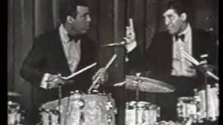 Buddy Rich & Jerry Lewis - Drum Solo Battle