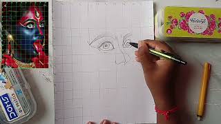 Diwali Special Maa Kali Drawing Outline tutorial 😍,Kali Mata Drawing 🙏, Diwali Drawing 🎇