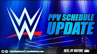 WWE Makes Changes To PPV Schedule