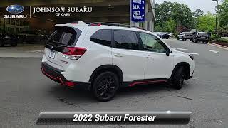 Used 2022 Subaru Forester Sport, Cary, NC SBP1373