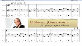 El Flutero (para tres flautas) Omar Acosta