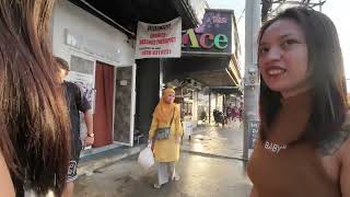 After the Rain in the Philippines: Sunset Walk in Balibago, Angeles City!