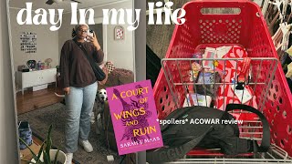 VLOG | target haul + ACOWAR review *spoilers*