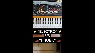 ⚡️ “ELECTRO” VS “PHONK” 🏎️ #shorts