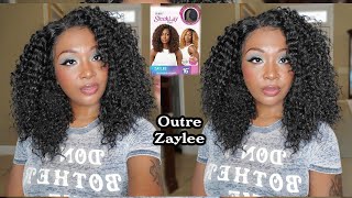 Outre Zaylee Wig | Outre Synthetic Hair Sleeklay Part HD Lace Front Wig - ZAYLEE  Ft. Divatress.com