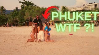 PHUKET [4K] || Sunset Patong Beach Walking Scenes