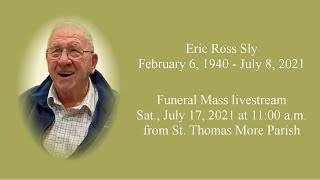 LIVE: Funeral for Eric Ross Sly (Sat., July 17, 2021 at 11:00 am)