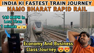 NAMO BHARAT TRAIN | India's Fastest Train Journey | Delhi Meerut RRTS | RRTS Train Ride | Rapidx