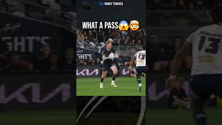 THE BEST RUGBY PASS 🤯🔥😍 you'll see  this weekend 😱🙌 Rhys Patchell Highlanders debut