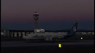 Alaska airlines flight 1282 - Incident Animation