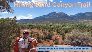 Hiking in the Canyons of the Ancients National Monument