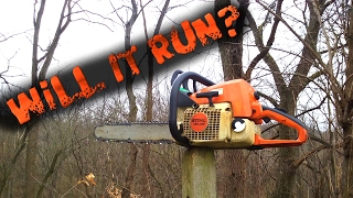 Stihl MS-290 Repair | Fire damage | First Start? | PT. 3