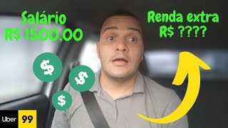 Uber como renda extra vale a pena? | Teste prático e ponto de vista #99pop #uber