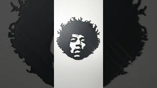 Jimi Hendrix Wall Art #3dprinting