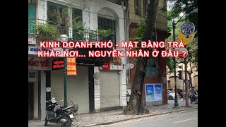 Làn sóng trả mặt bằng khắp nơi...tại #saigon tại #hanoi ... do kinh tế hay do chúng ta quá tự tin...