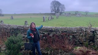 CLA Avebury Stone Circle - King Alfred and Asser the Welsh Druid