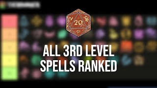 Fireball isn't as good as you think! - BG3 3rd Level Spells Tier List