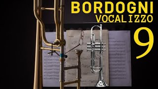 Bordogni - Vocalizzo n.9 per Tromba o Trombone (for Trumpet or Posaune)