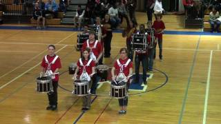 12/7/11 Old Mill High School Drumline Basketball Halftime Show