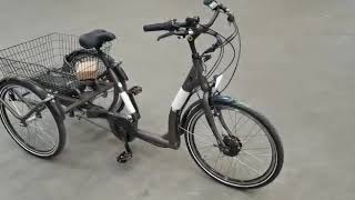 Popal Wave driewieler fiets Volwassen Driewieler fiets met lage instap