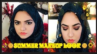 Fresh glowing summer makeup tutorial