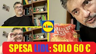 Ritorniamo con Svuota la spesa LIDL ! Siamo sulla sessantina di euro, quanti prodotti!!🥐🍕