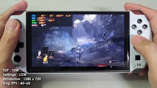 GPD WIN 4 (Ryzen 6800U) Game test - Dark Souls 3