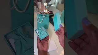 luxury unboxing ft. TIFFANY & co. #music #aesthetic #lifestyle