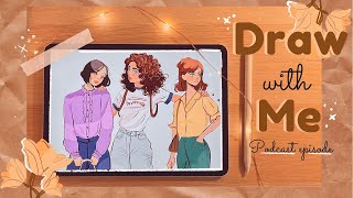 (iPad) Chatty draw with me ✏️ trying Artfol + Instagram detox + Q&A