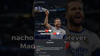 Cristiano’s Message for Nacho: Forever Madridista! #Ronaldo #Nacho #EURO2024