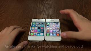 iPhone 4s on iOS 5 vs iOS 9