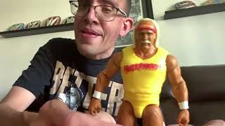 Matel WWE Champions Collection Hulk Hogan  & AEW UnRivaled Max Caster Action Figures Review