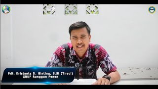 Sermon Kebaktin Pekan Doa 2024 Wari IV (Matius 5:43-48) - Pdt Kristanta D Ginting