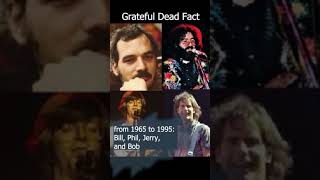 #Jerry #Phil #Bill #Bob  #gratefuldead #fact