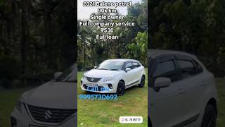 2021 modal baleno petrol 90k km single owner full company service  pric  5.30  full loan