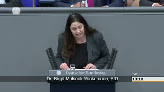 Bundestagsrede Dr. Birgit Malsack-Winkemann (MdB) vom 16.05.2018 - Auswärtiges Amt