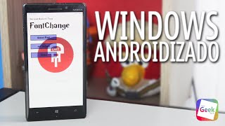 Como mudar a Fonte do Windows 10 Mobile - [Tutorial Interop Unlock]