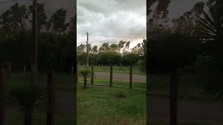 Tempestade chegando em Triunfo-RS