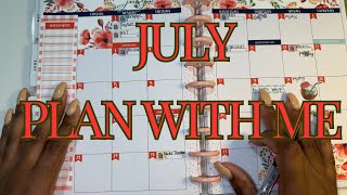 JULY MONTHLY PLAN WITH ME: SETTING UP MY MONTHLY SPREAD, GOALS & TO DO’s