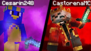 iTzcesarin vs CastorenaMC | PvP V3 | MINECRAFT PE