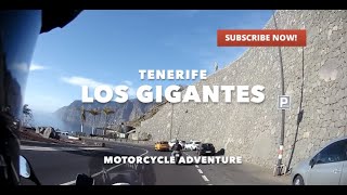 Los Gigantes Tenerife en Moto