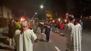 Via Crucis per le vie del paese