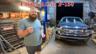 2011-2015 Ford F150: AC Not Cold Enough, How To Decrease Vent Temperatures Easy!! Full Video #cars