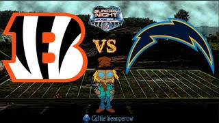 Cincinnati Bengals vs Los Angeles Chargers Play by Play/ Watch Along