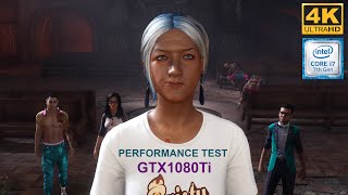 Saints Row 2022 (4k) Optimal settings Test GTX1080Ti