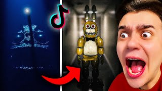 Нашёл Этих ТВАРЕЙ в ТикТок 😱🔪 Страшный TikTok *Реакция* 😱 SCP Монстры | Страшилки | Рома Субботин