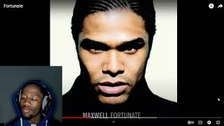 MAXWELL - FORTUNATE REACTION 🔥🔥 #maxwell #fortunate #spotlightfriday