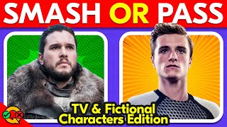 SMASH or PASS | TV & Fictional Characters Male Edition 🟢🔴 | Celebrity Quiz