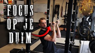 Nooit spierpijn tijdens lat pulldowns? (op deze manier wel!)