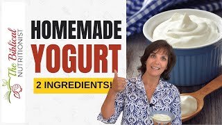 Stop Buying Yogurt | How To Make Yogurt With 2 Ingredients!